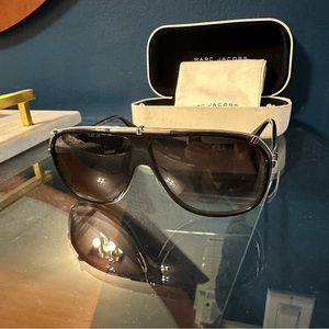 Marc Jacobs Sunglasses - great condition with case and duster cloth